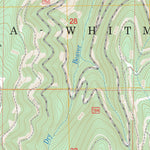 US Forest Service - Topo Little Beaver Creek, OR FSTopo Legacy digital map