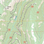 US Forest Service - Topo Little Beaver Creek, OR FSTopo Legacy digital map