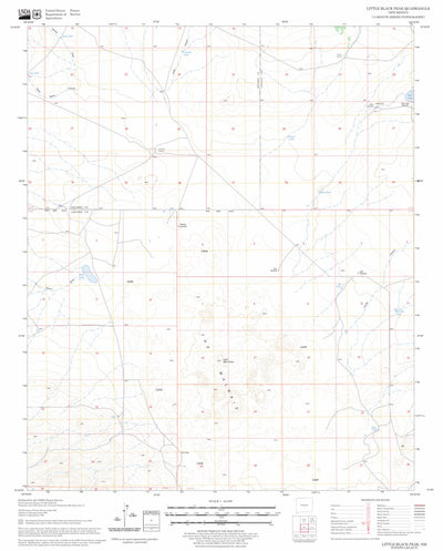 US Forest Service - Topo Little Black Peak, NM FSTopo Legacy digital map