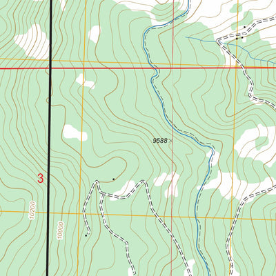 US Forest Service - Topo Little Cone, CO FSTopo Legacy digital map
