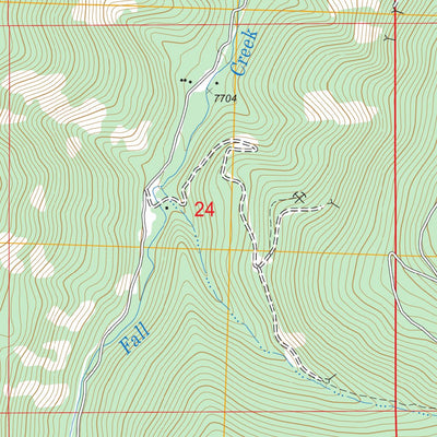 US Forest Service - Topo Little Cone, CO FSTopo Legacy digital map