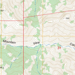 US Forest Service - Topo Little Fish Lake, NV FSTopo Legacy digital map