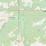 US Forest Service - Topo Little Goose Peak, WY FSTopo Legacy digital map