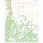 US Forest Service - Topo Little Honey Creek, OR FSTopo Legacy digital map
