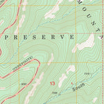US Forest Service - Topo Little Park Lake, AZ FSTopo Legacy digital map