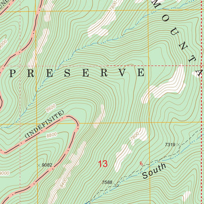 US Forest Service - Topo Little Park Lake, AZ FSTopo Legacy digital map