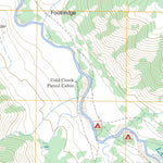 US Forest Service - Topo Little Saddle Mountain, WY FSTopo Legacy digital map