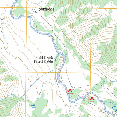 US Forest Service - Topo Little Saddle Mountain, WY FSTopo Legacy digital map