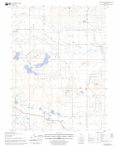 US Forest Service - Topo Little Shasta, CA FSTopo Legacy digital map