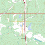 US Forest Service - Topo Little Springs, MS FSTopo Legacy digital map