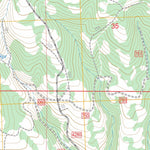 US Forest Service - Topo Little Summit Prairie, OR FSTopo Legacy digital map