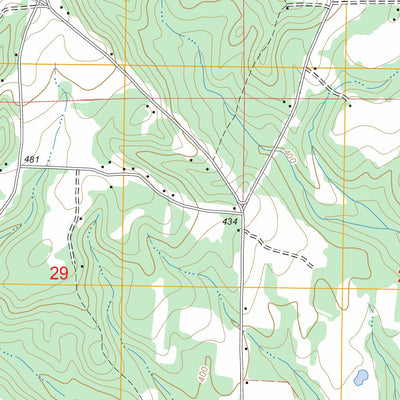 US Forest Service - Topo Little Texas, AL FSTopo Legacy digital map