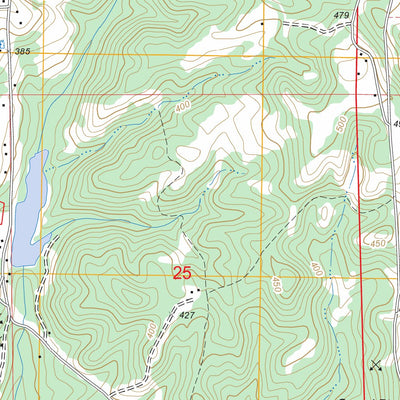 US Forest Service - Topo Little Texas, AL FSTopo Legacy digital map