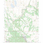 US Forest Service - Topo Little Valley, CA FSTopo Legacy digital map