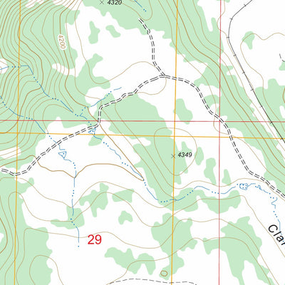 US Forest Service - Topo Little Valley, CA FSTopo Legacy digital map