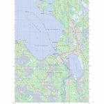 US Forest Service - Topo Little Winnibigoshish Lake, MN FSTopo Legacy digital map