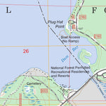 US Forest Service - Topo Little Winnibigoshish Lake, MN FSTopo Legacy digital map