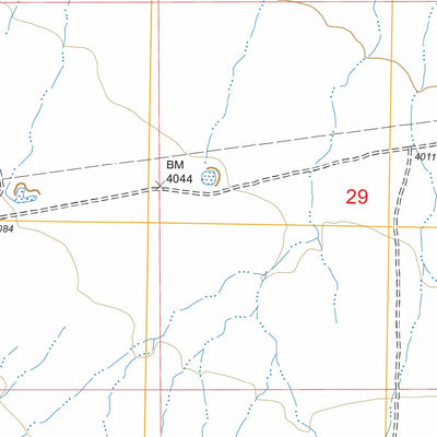 US Forest Service - Topo Little Wood Canyon, AZ FSTopo Legacy digital map