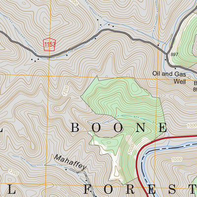 US Forest Service - Topo Livingston, KY FSTopo Legacy digital map