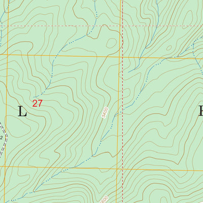 US Forest Service - Topo Liz Butte, ID FSTopo Legacy digital map