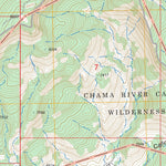 US Forest Service - Topo Llaves, NM FSTopo Legacy digital map