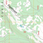 US Forest Service - Topo Location Butte, OR FSTopo Legacy digital map