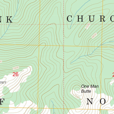US Forest Service - Topo Lodgepole Creek, ID FSTopo Legacy digital map