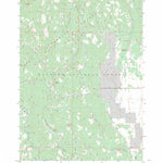 US Forest Service - Topo Logan Valley West, OR FSTopo Legacy digital map