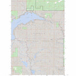 US Forest Service - Topo Lone Lake, MT FSTopo Legacy digital map