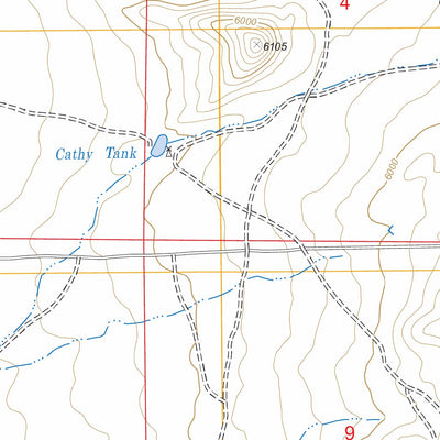 US Forest Service - Topo Lone Mountain, NM FSTopo Legacy digital map