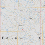 US Forest Service - Topo Lone Well Creek West, SD FSTopo Legacy digital map