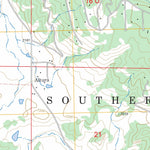 US Forest Service - Topo Lonetree Canyon, CO FSTopo Legacy digital map