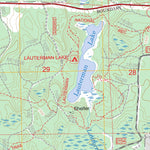 US Forest Service - Topo Long Lake NE, WI - MI FSTopo Legacy digital map