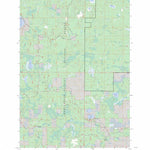 US Forest Service - Topo Long Lake SE, WI FSTopo Legacy digital map