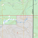 US Forest Service - Topo Long Lake SE, WI FSTopo Legacy digital map