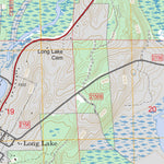 US Forest Service - Topo Long Lake, WI FSTopo Legacy digital map