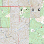US Forest Service - Topo Long Ridge, CA FSTopo Legacy digital map