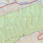 US Forest Service - Topo Long Spur, VA FSTopo Legacy digital map
