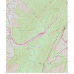 US Forest Service - Topo Longdale Furnace, VA FSTopo Legacy digital map