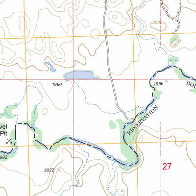 US Forest Service - Topo Lookout Butte, ND FSTopo Legacy digital map