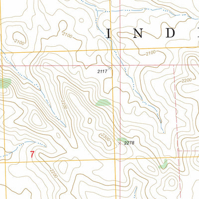 US Forest Service - Topo Lookout Butte, ND FSTopo Legacy digital map