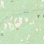 US Forest Service - Topo Lookout Mountain, NM FSTopo Legacy digital map
