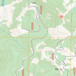 US Forest Service - Topo Lookout Mountain, WA FSTopo Legacy digital map