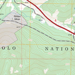 US Forest Service - Topo Lookout Pass, MT - ID FSTopo Legacy digital map