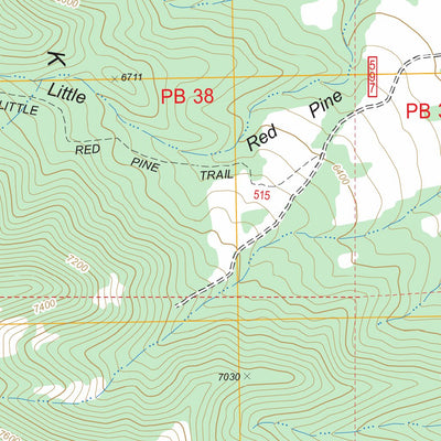 US Forest Service - Topo Lookout Pass, UT FSTopo Legacy digital map