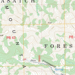 US Forest Service - Topo Lookout Pass, UT FSTopo Legacy digital map