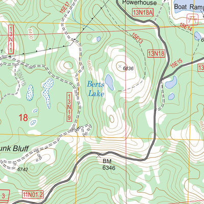 US Forest Service - Topo Loon Lake, CA FSTopo Legacy digital map