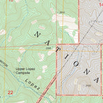 US Forest Service - Topo Lopez Mountain, CA FSTopo Legacy digital map