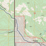 US Forest Service - Topo Lopez Mountain, CA FSTopo Legacy digital map