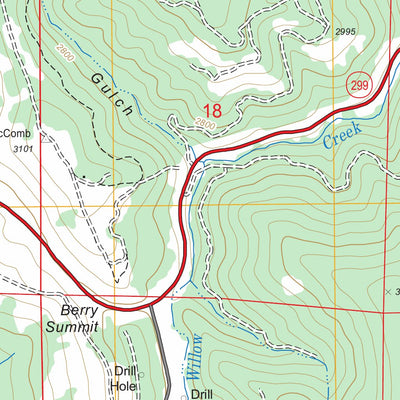 US Forest Service - Topo Lord-Ellis Summit, CA FSTopo Legacy digital map